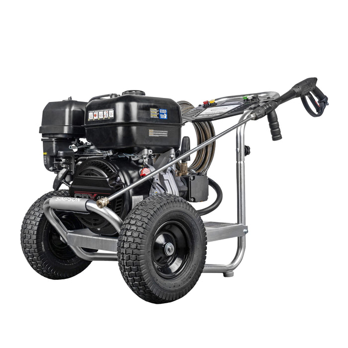 Simpson Industrial Series 4400 PSI at 4.0 GPM CRX® 420 with AAA® Triplex Plunger Pump Cold Water Gas Professional Pressure Washer- 61029