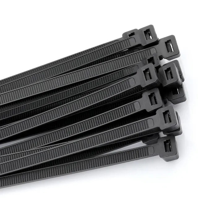 40'' Cable Ties-black- pack of 10
